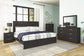 Belachime King Panel Bed with Mirrored Dresser, Chest and 2 Nightstands Signature Design by Ashley®