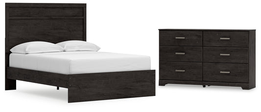 Belachime Full Panel Bed with Dresser Signature Design by Ashley®