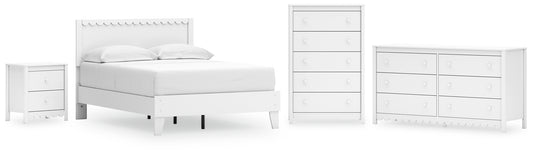 Hallityn Full Panel Platform Bed with Dresser, Chest and Nightstand Signature Design by Ashley®