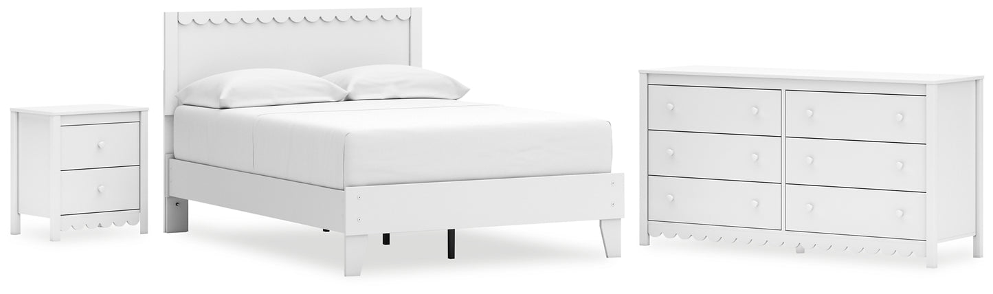 Hallityn Full Panel Platform Bed with Dresser and Nightstand Signature Design by Ashley®