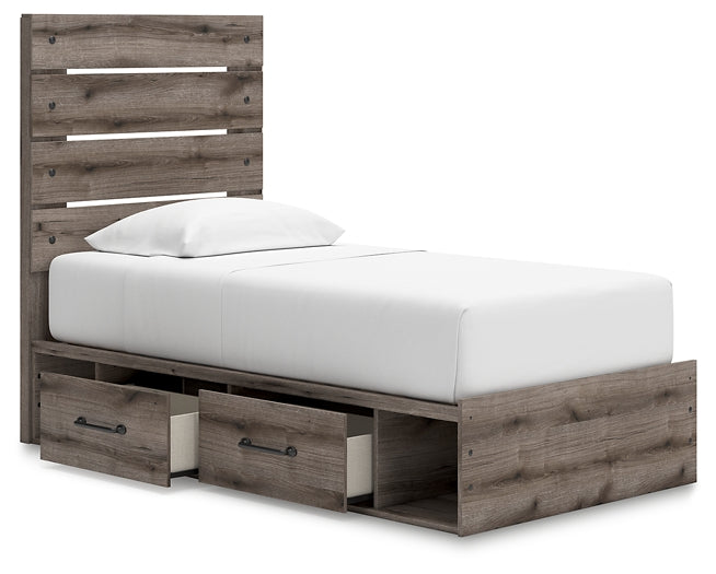 Graystorm  Panel Bed With Storage Signature Design by Ashley®