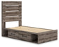 Graystorm  Panel Bed With Storage Signature Design by Ashley®