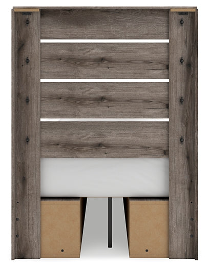 Graystorm  Panel Bed With Storage Signature Design by Ashley®