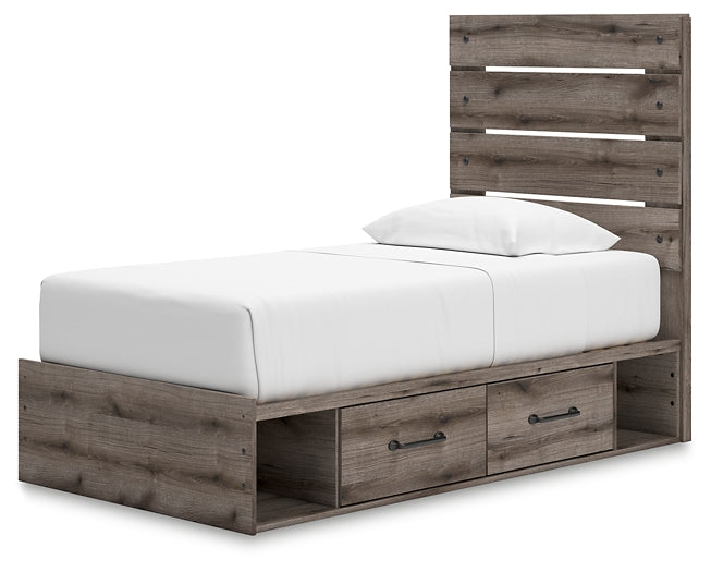 Graystorm  Panel Bed With Storage Signature Design by Ashley®