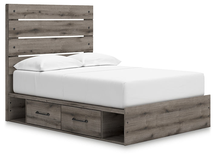 Graystorm  Panel Bed With Storage Signature Design by Ashley®