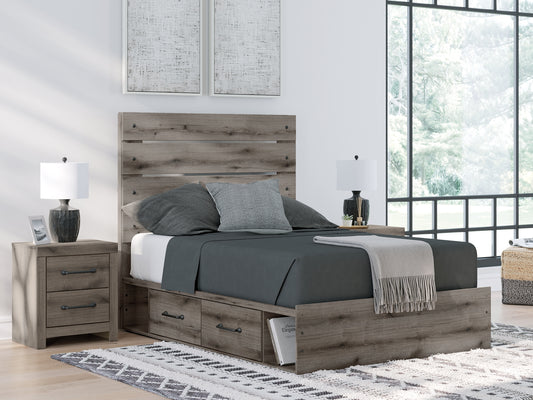 Graystorm  Panel Bed With Storage Signature Design by Ashley®