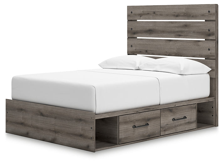 Graystorm  Panel Bed With Storage Signature Design by Ashley®