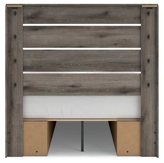 Graystorm  Panel Bed With Storage Signature Design by Ashley®