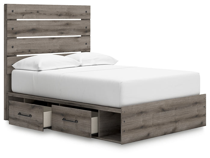 Graystorm  Panel Bed With Storage Signature Design by Ashley®