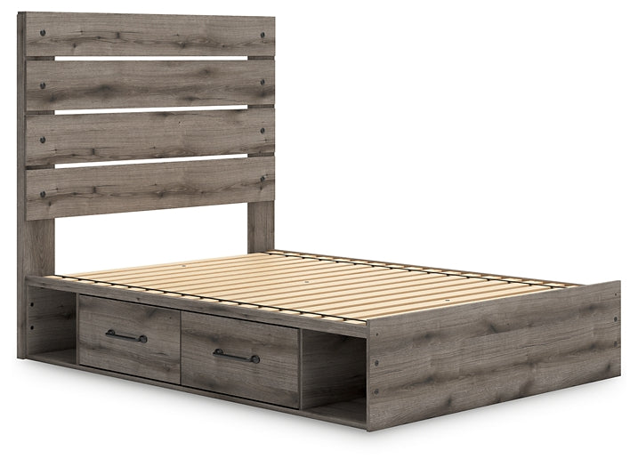 Graystorm  Panel Bed With Storage Signature Design by Ashley®