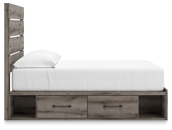 Graystorm  Panel Bed With Storage Signature Design by Ashley®