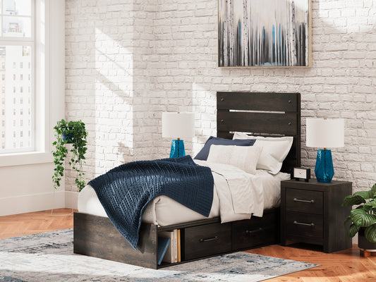 Hollivern  Panel Storage Bed Signature Design by Ashley®