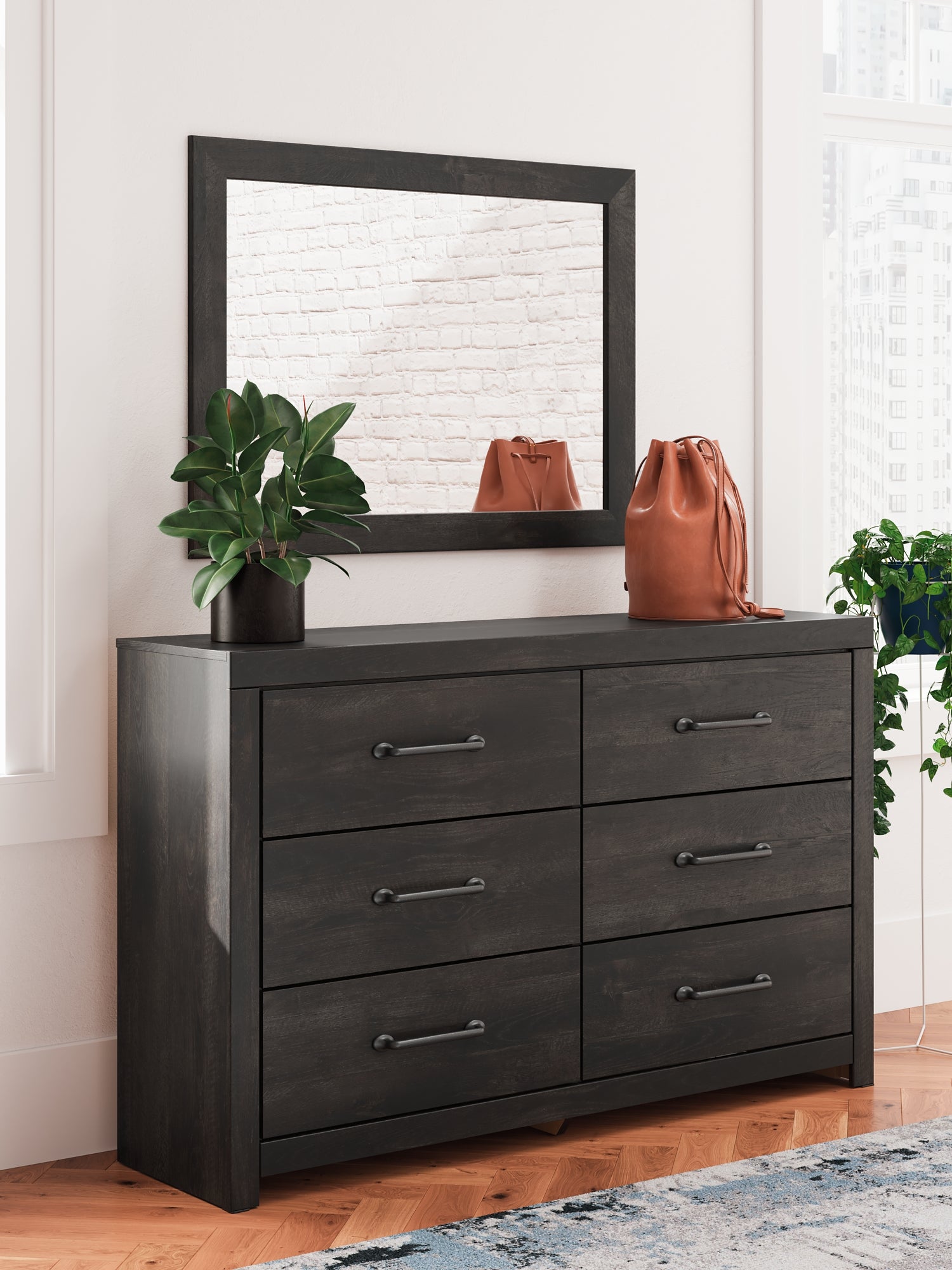 Hollivern Dresser and Mirror Signature Design by Ashley®