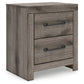 Graystorm Two Drawer Night Stand Signature Design by Ashley®