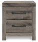 Graystorm Two Drawer Night Stand Signature Design by Ashley®