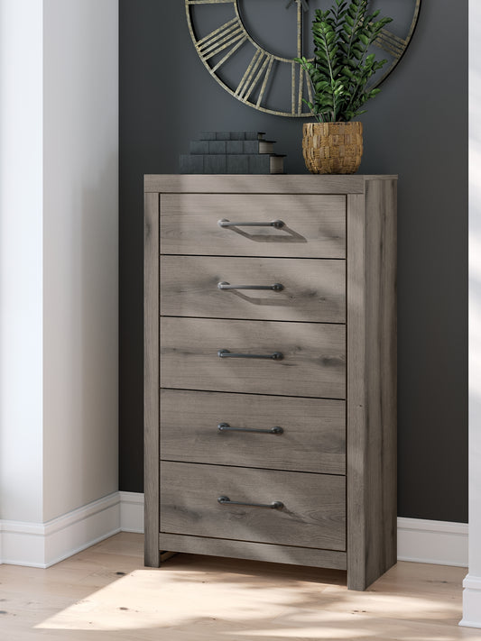 Graystorm Five Drawer Chest Signature Design by Ashley®