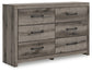 Graystorm Six Drawer Dresser Signature Design by Ashley®