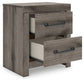 Graystorm Two Drawer Night Stand Signature Design by Ashley®