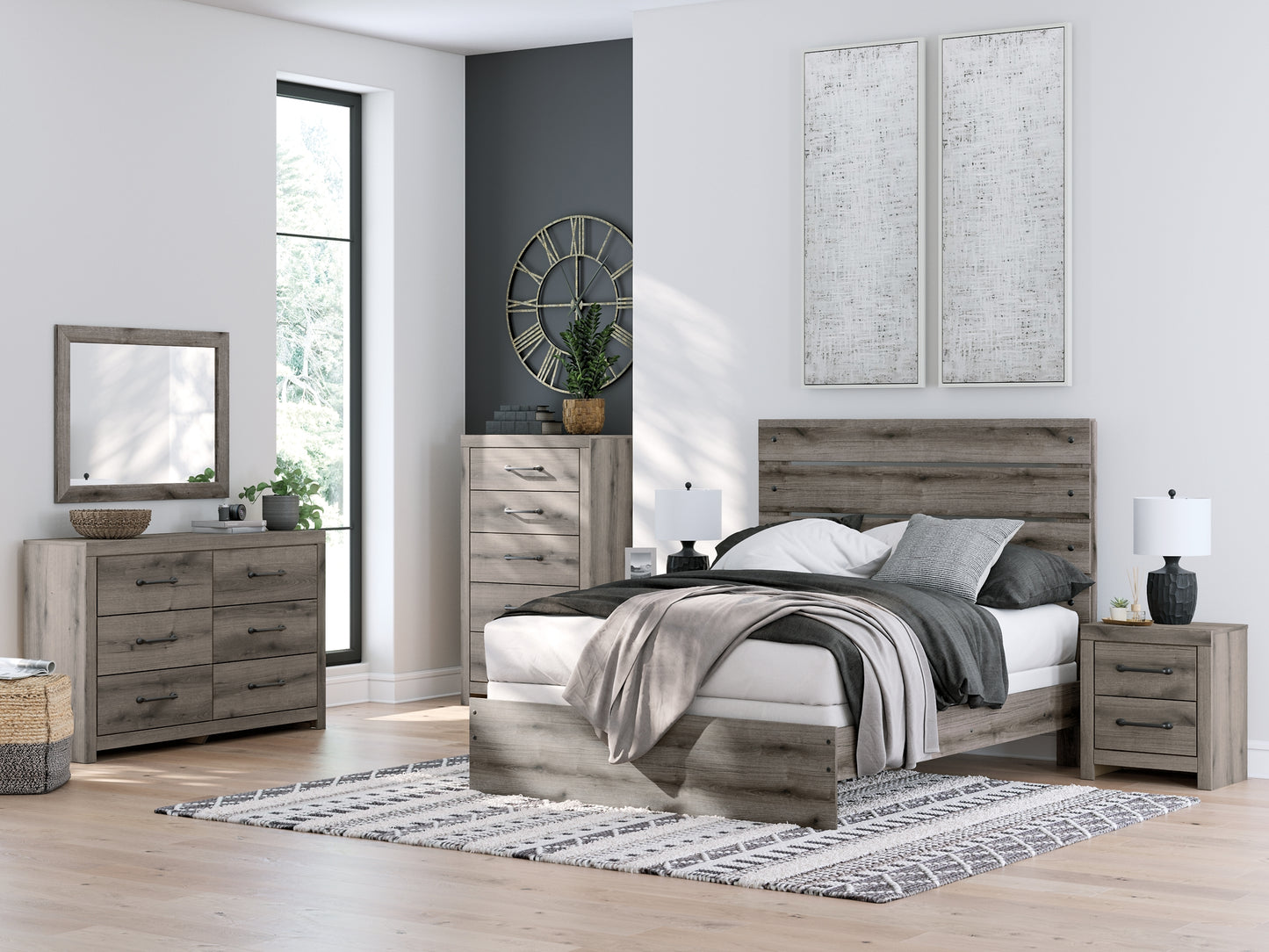 Graystorm Six Drawer Dresser Signature Design by Ashley®