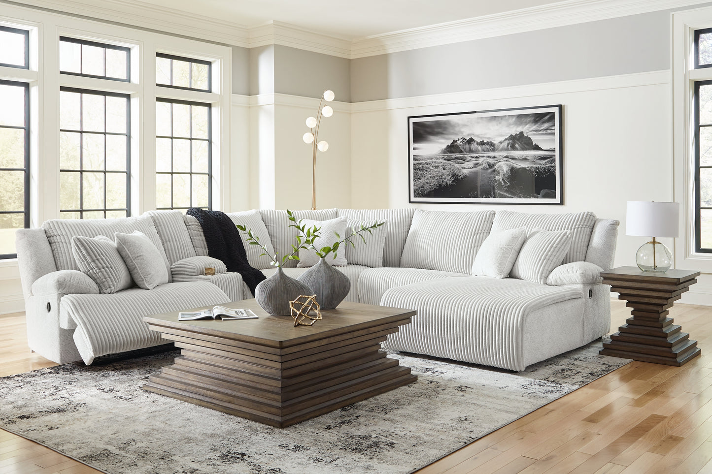 Top Tier 6-Piece Reclining Sectional with Chaise Signature Design by Ashley®