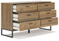 Deanlow Twin Platform Panel Bed with Dresser and 2 Nightstands Signature Design by Ashley®