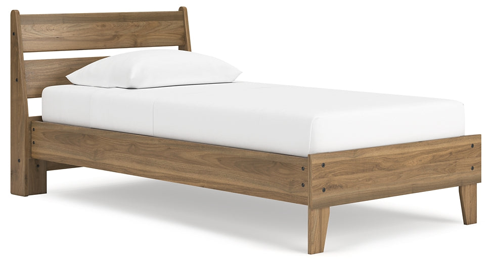 Deanlow Twin Platform Panel Bed with Dresser and 2 Nightstands Signature Design by Ashley®