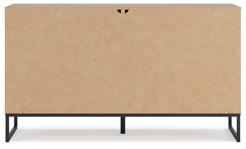 Deanlow Twin Panel Headboard with Dresser Signature Design by Ashley®