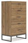 Deanlow Full Panel Headboard with Dresser, Chest and Nightstand Signature Design by Ashley®