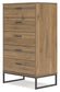 Deanlow Full Panel Headboard with Dresser, Chest and Nightstand Signature Design by Ashley®