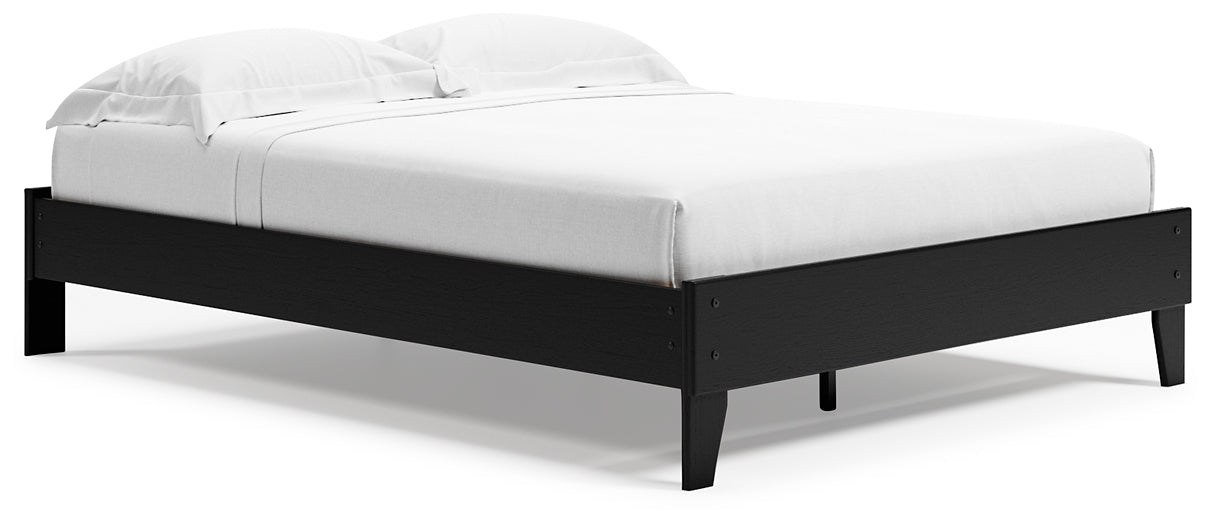 Finch Queen Platform Bed with Dresser, Chest and 2 Nightstands Signature Design by Ashley®