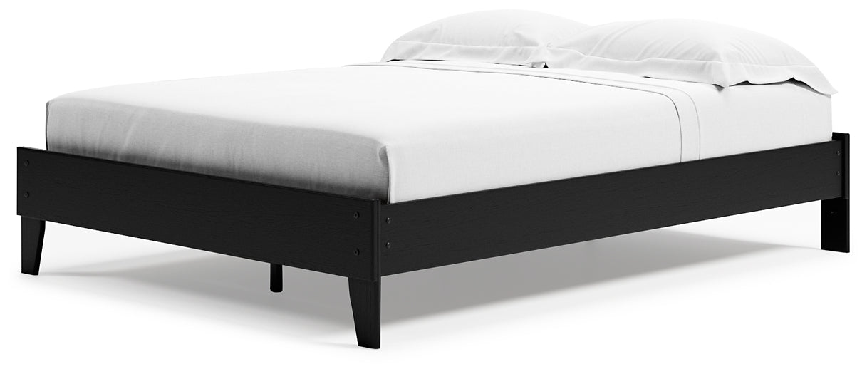 Finch Queen Platform Bed with Dresser, Chest and 2 Nightstands Signature Design by Ashley®