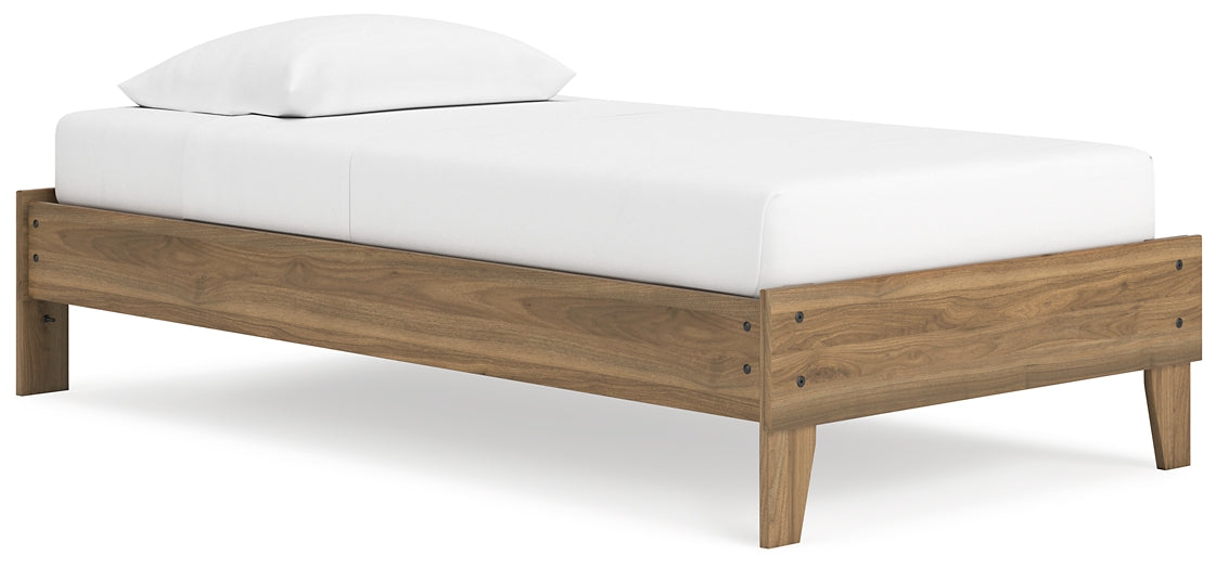 Deanlow Twin Platform Bed with Dresser, Chest and 2 Nightstands Signature Design by Ashley®