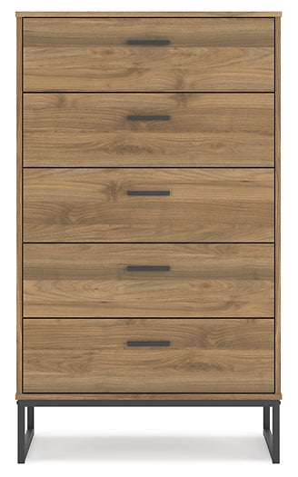 Deanlow Full Platform Panel Bed with Dresser and Chest Signature Design by Ashley®