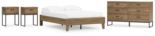 Deanlow Full Platform Bed with Dresser and 2 Nightstands Signature Design by Ashley®