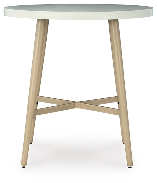 Seton Creek Round Bar Table w/UMB OPT Signature Design by Ashley®