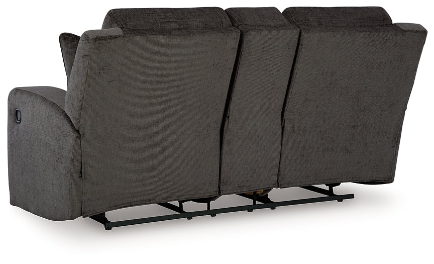 Kanlow DBL Rec Loveseat w/Console Signature Design by Ashley®