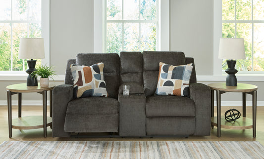 Kanlow DBL Rec Loveseat w/Console Signature Design by Ashley®