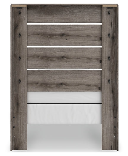 Graystorm Twin Panel Bed Signature Design by Ashley®