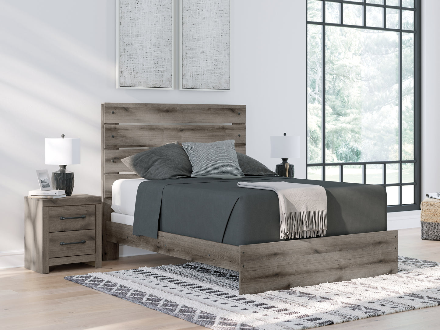 Graystorm Queen Panel Bed Signature Design by Ashley®