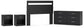 Finch Queen Panel Headboard with Dresser and 2 Nightstands Signature Design by Ashley®