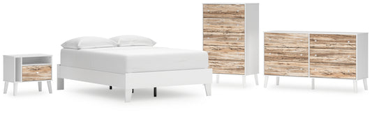 Piperton Full Platform Bed with Dresser, Chest and Nightstand Signature Design by Ashley®