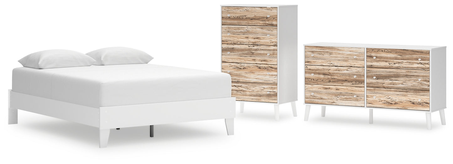 Piperton Queen Platform Bed with Dresser and Chest Signature Design by Ashley®