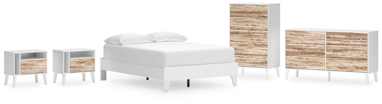 Piperton Full Platform Bed with Dresser, Chest and 2 Nightstands Signature Design by Ashley®