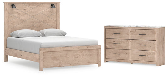 Senniberg Queen Panel Bed with Dresser Signature Design by Ashley®