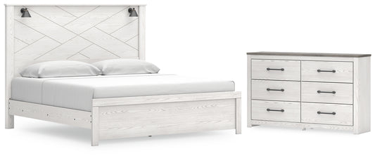 Gerridan King Panel Bed with Dresser Signature Design by Ashley®