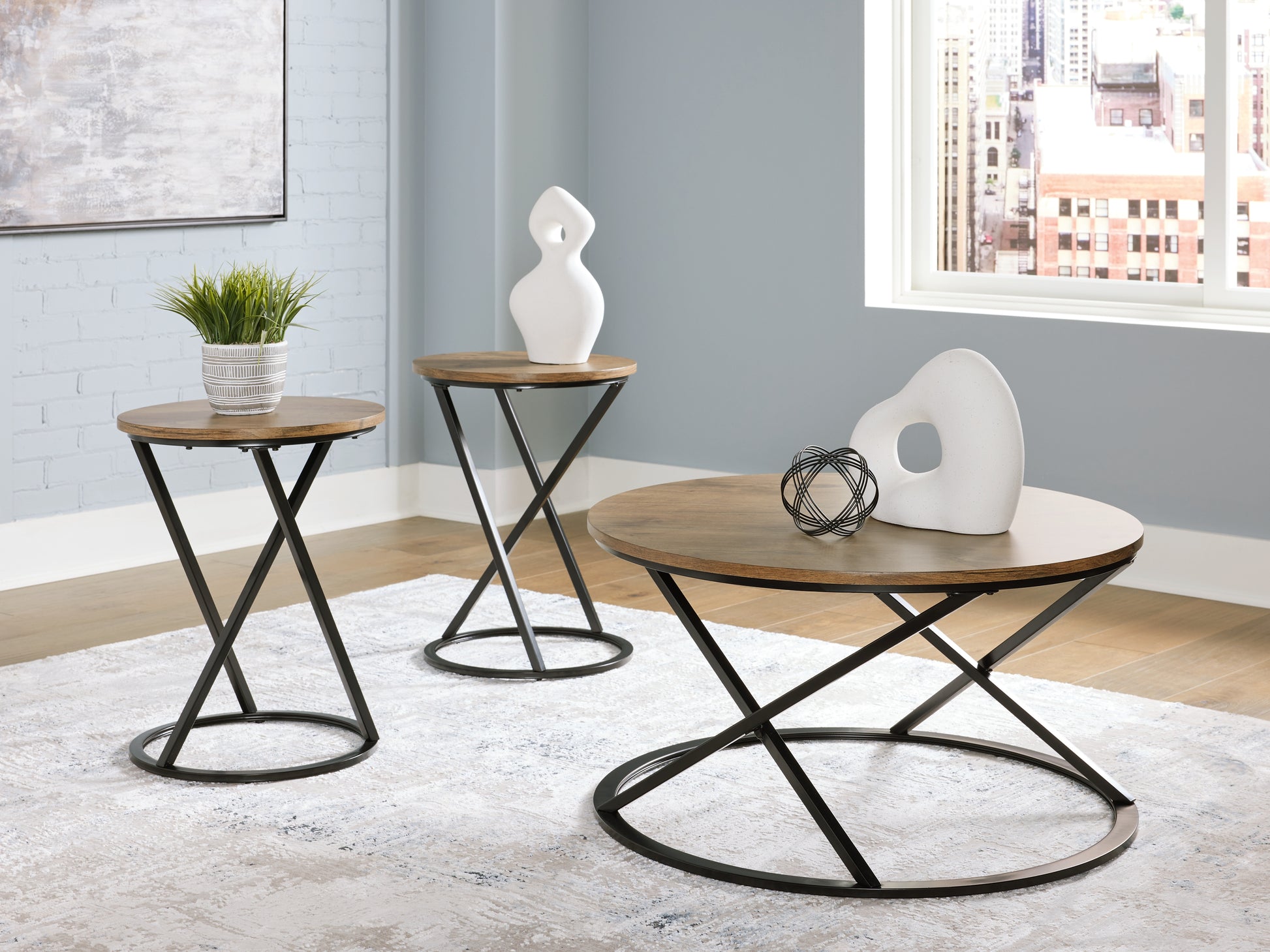 Cassbryn Occasional Table Set (3/CN) Signature Design by Ashley®