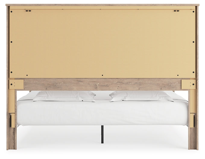 Senniberg King Panel Bed with Mirrored Dresser, Chest and Nightstand Signature Design by Ashley®