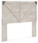 Shawburn Queen Crossbuck Panel Headboard with Dresser Signature Design by Ashley®