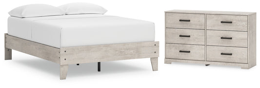 Shawburn Full Platform Bed with Dresser Signature Design by Ashley®