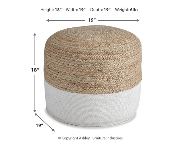 Sweed Valley Pouf Signature Design by Ashley®